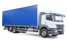 Van Hire Camborne - 26 Tonne Curtain Side Truck - Truck hire Camborne
